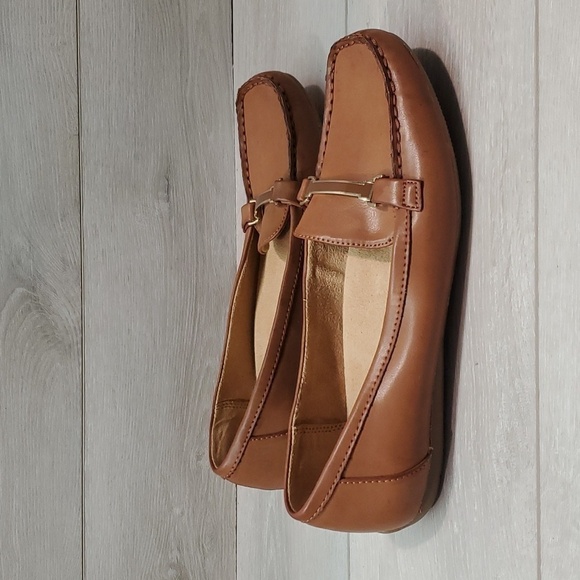 Naturalizer Womens Sidney Leather Loafer Slip on shoes sz 11M - Picture 2 of 11